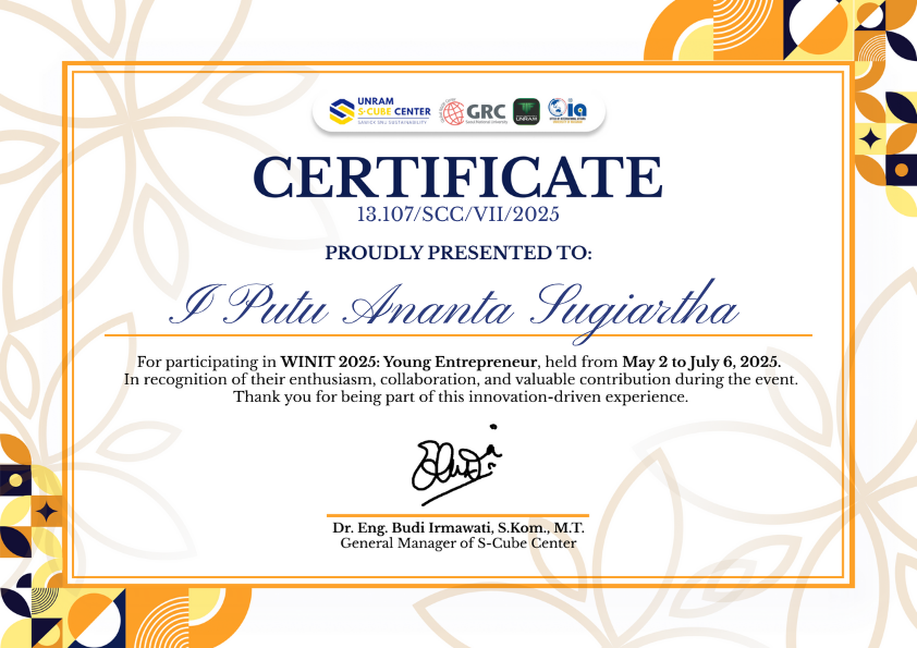 WINIT 2025: Young Entrepeneur (Participants)